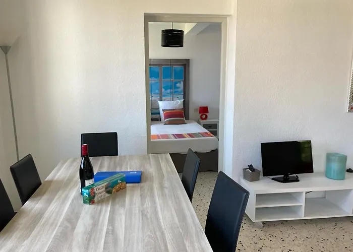 Un Jardin Terrasse Sur La Appartement Port Vendres